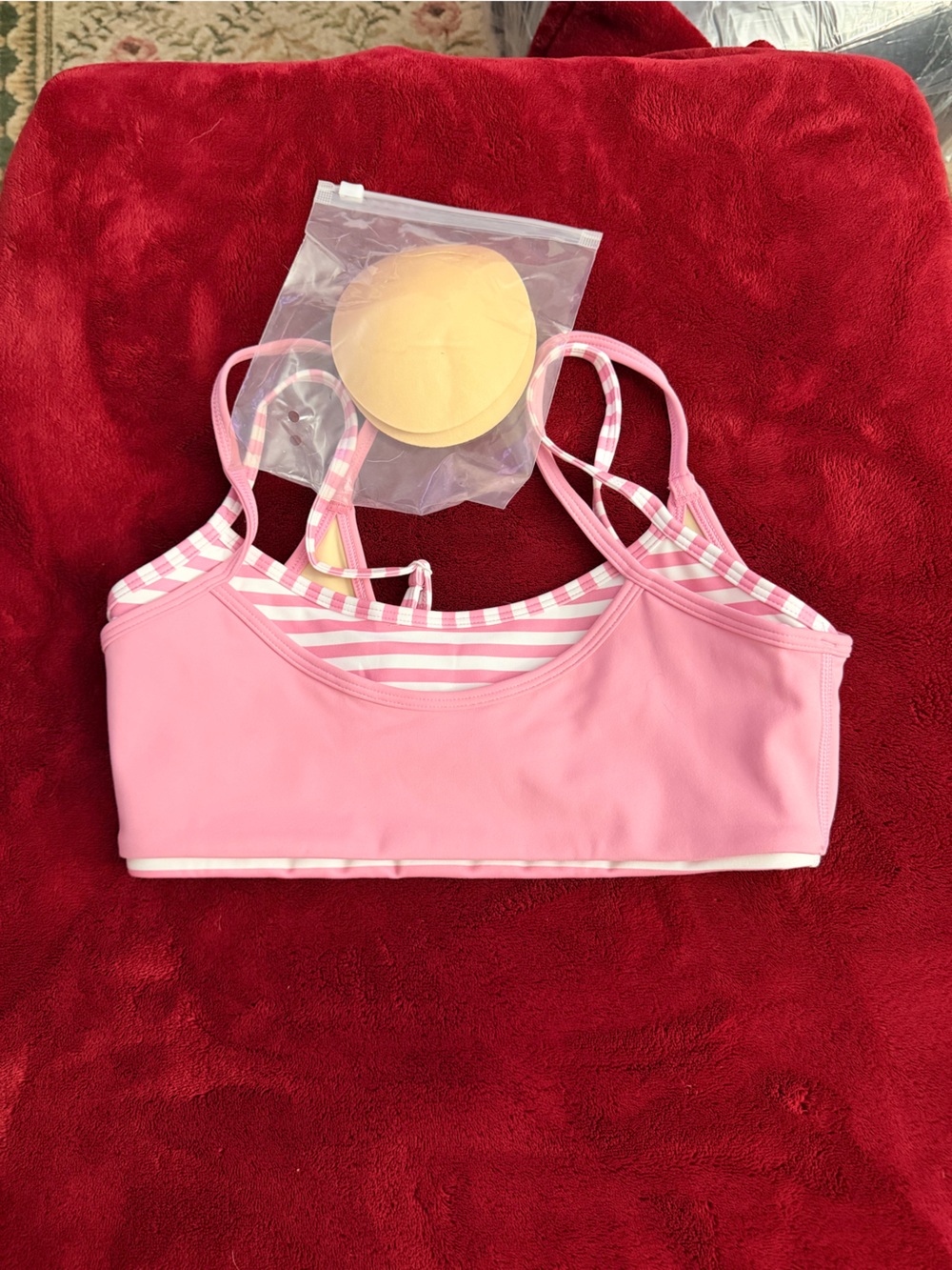 Liaison the label double layer scoop sports bra